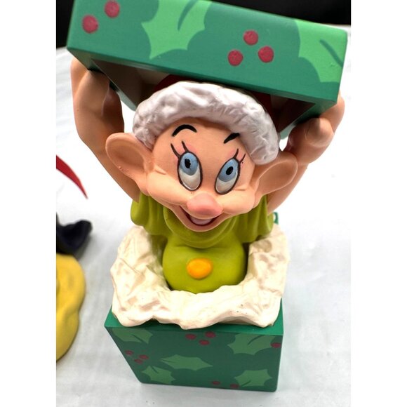 Hallmark Keepsake Ornament Set Of 2 Disney Snow White & Dwarf Anniversary Editio - Picture 9 of 11